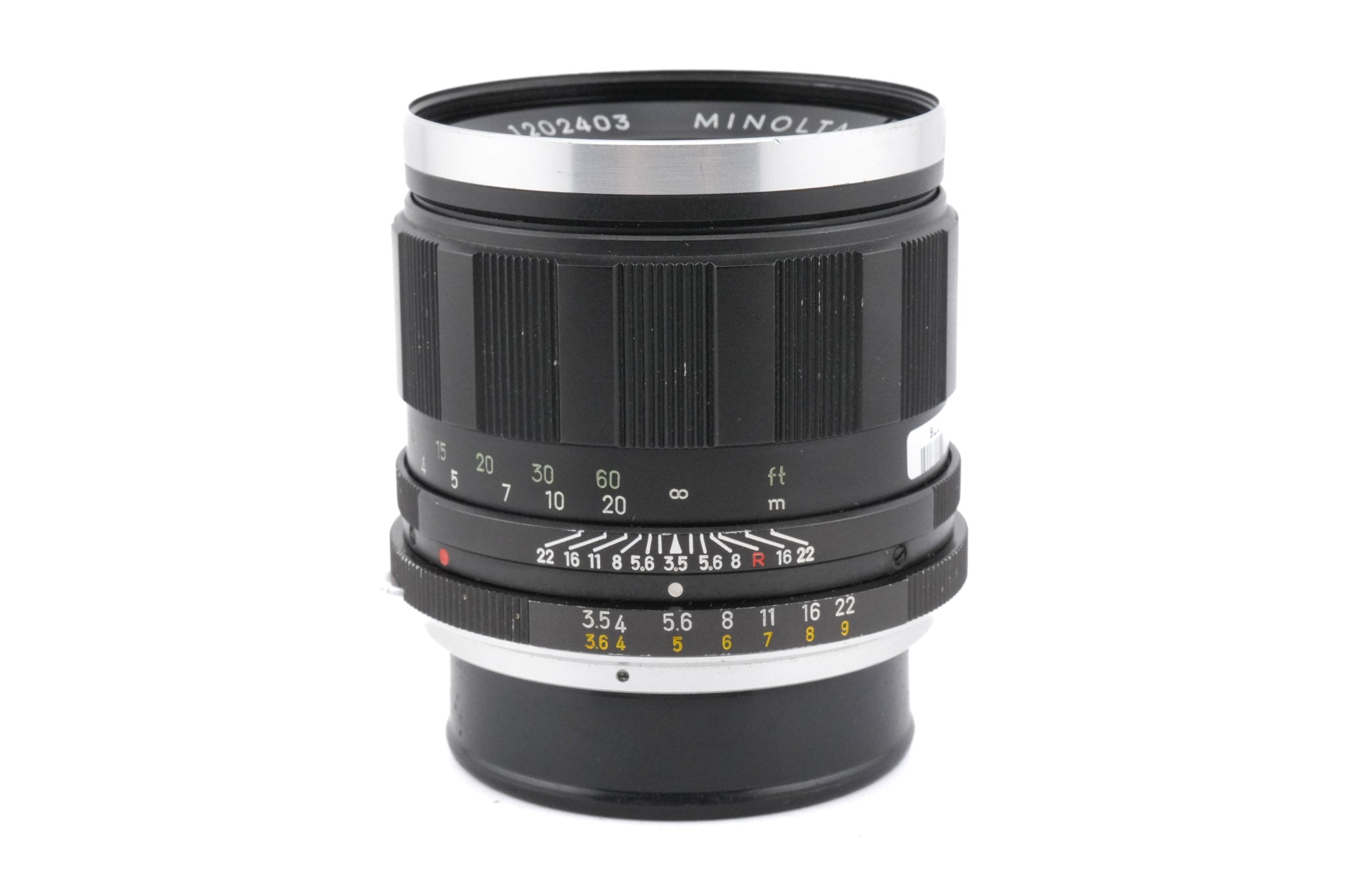 Minolta 100mm f3.5 Auto Tele Rokkor-QE