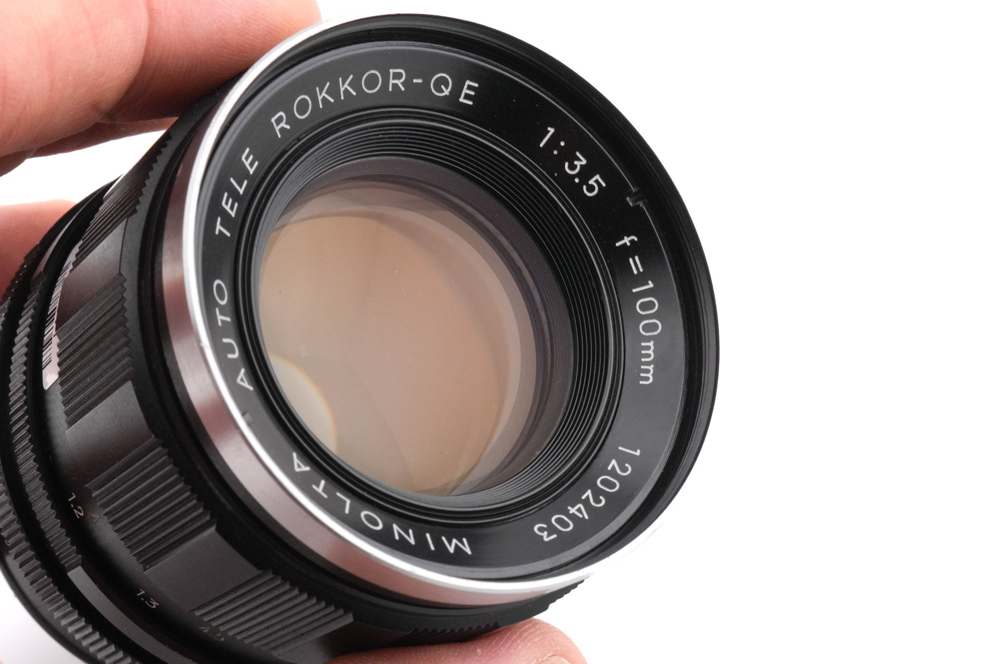 Minolta 100mm f3.5 Auto Tele Rokkor-QE