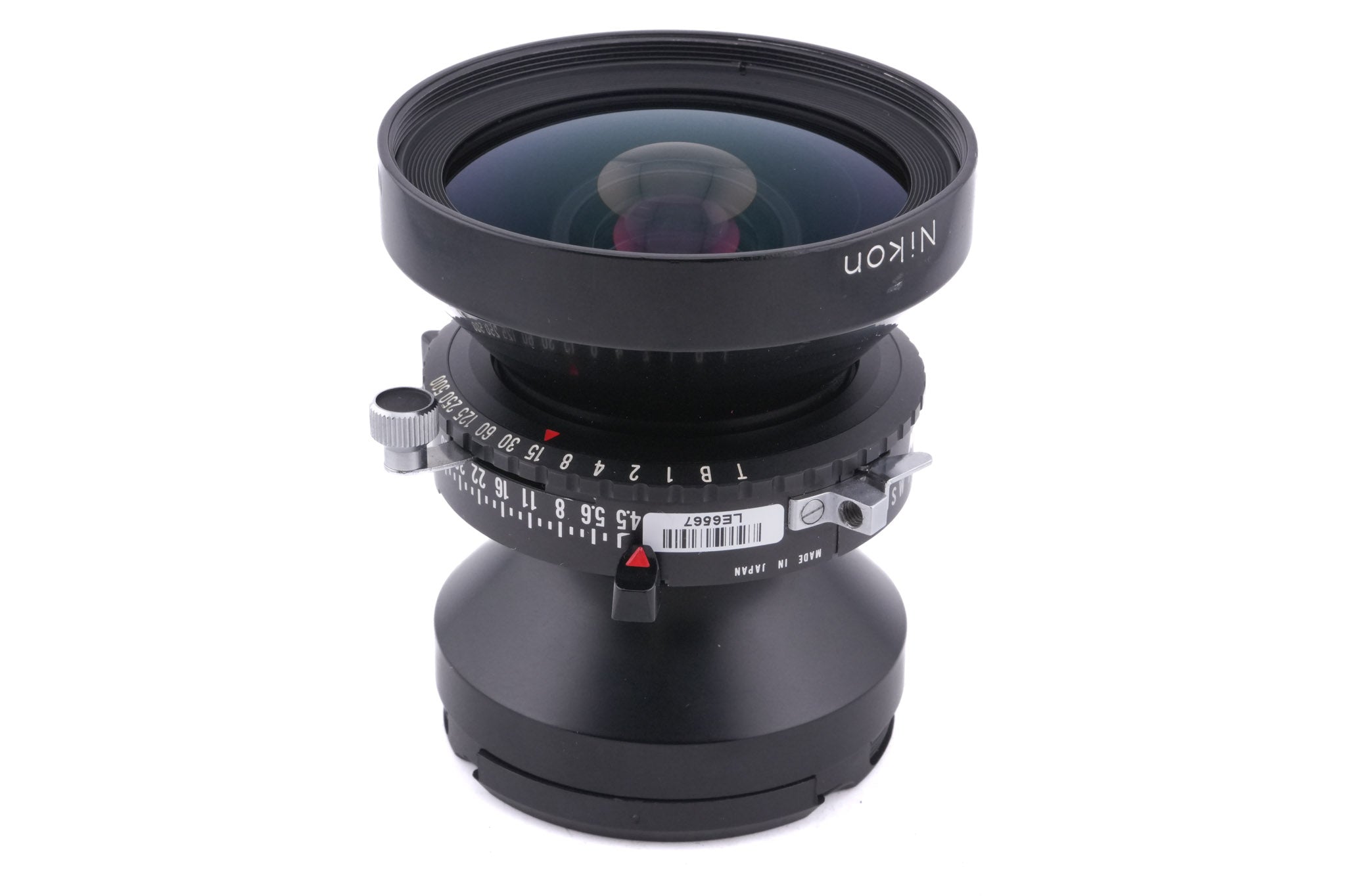 Nikon 75mm f4.5 Nikkor-SW (Shutter)