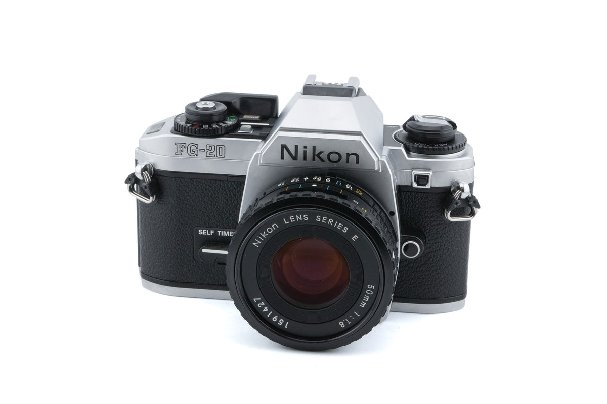 Nikon FG-20 + 50mm f1.8 Series E