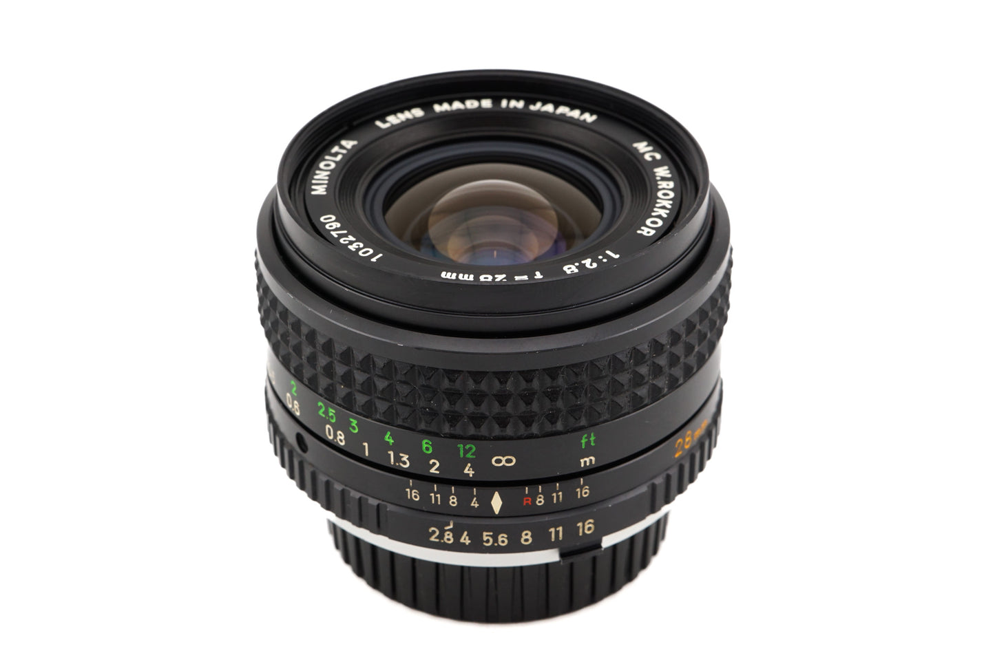 Minolta 28mm f2.8 MC W.Rokkor - Lens