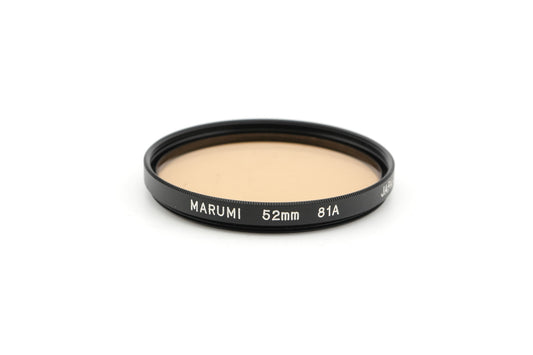 Marumi 52mm Color Correction Filter 81A - Accessory
