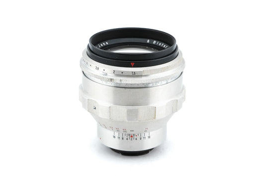 Carl Zeiss 75mm f1.5 Jena Biotar - Lens