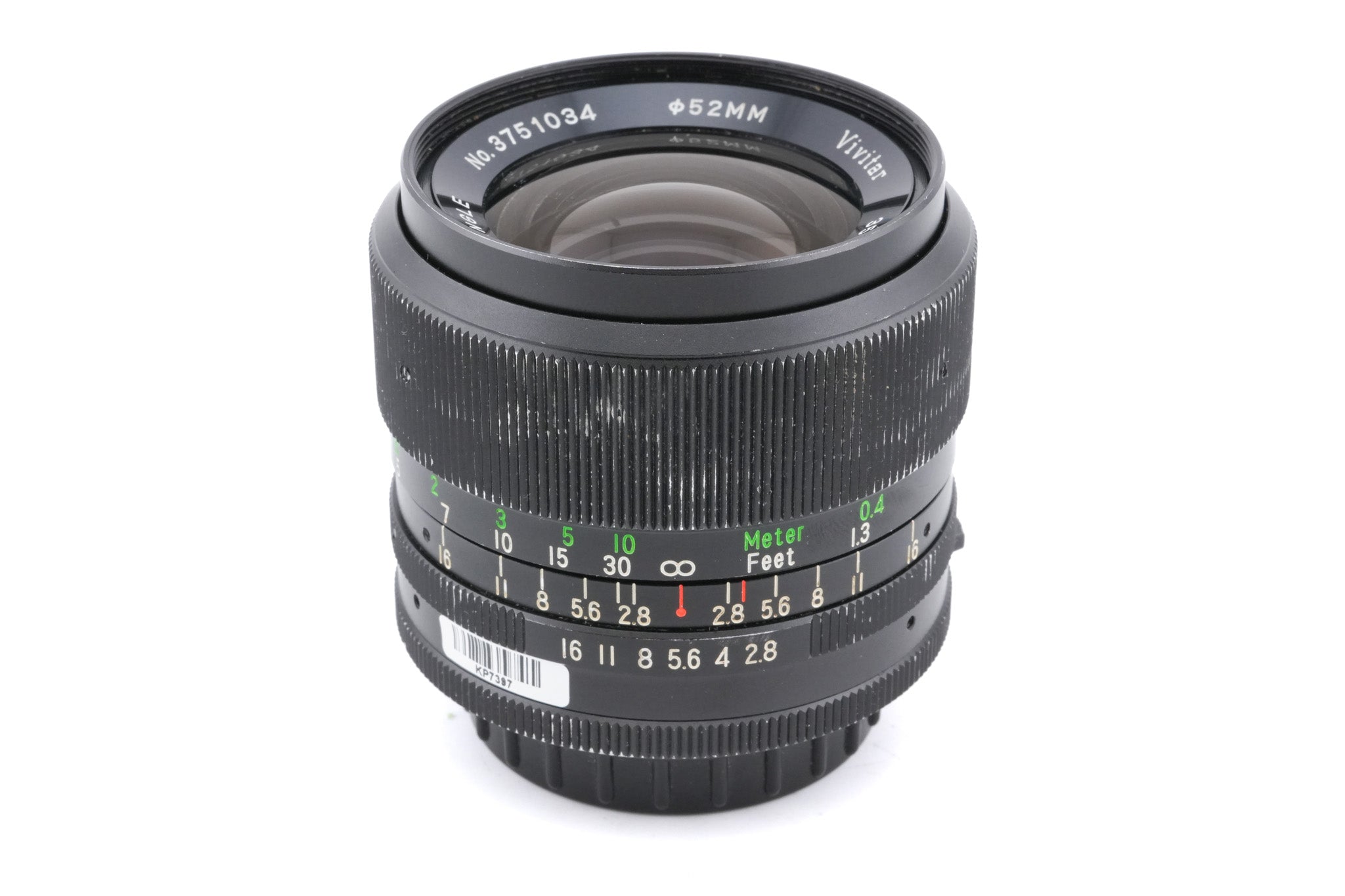 Vivitar 35mm f2.8 Auto Wide-Angle - Lens