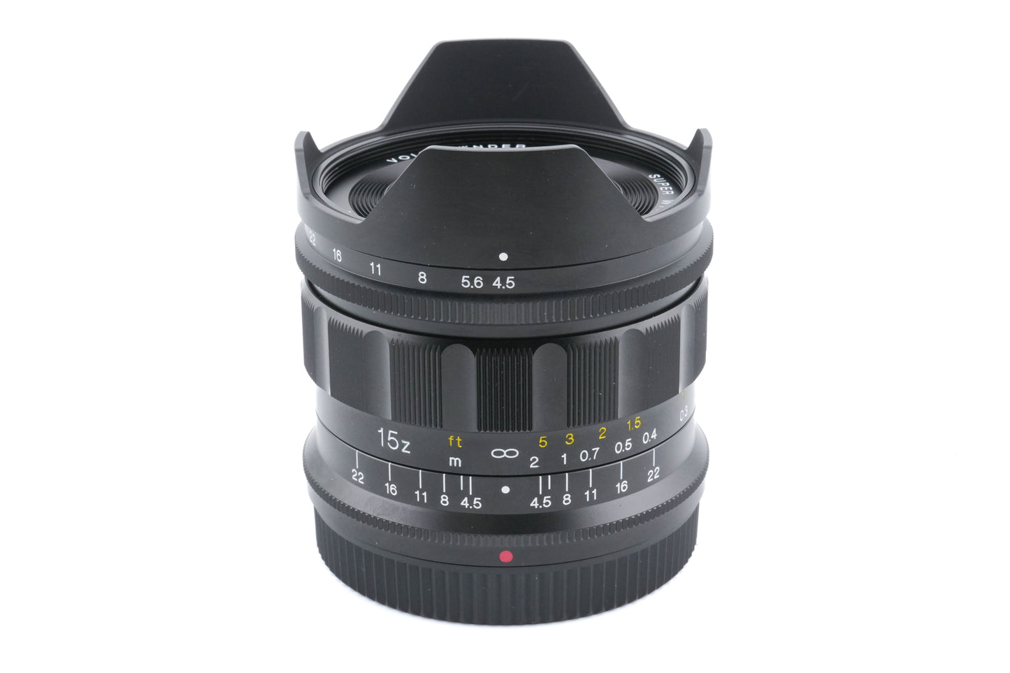 Voigtländer 15mm f4.5 Super Wide Heliar ASPH - Lens