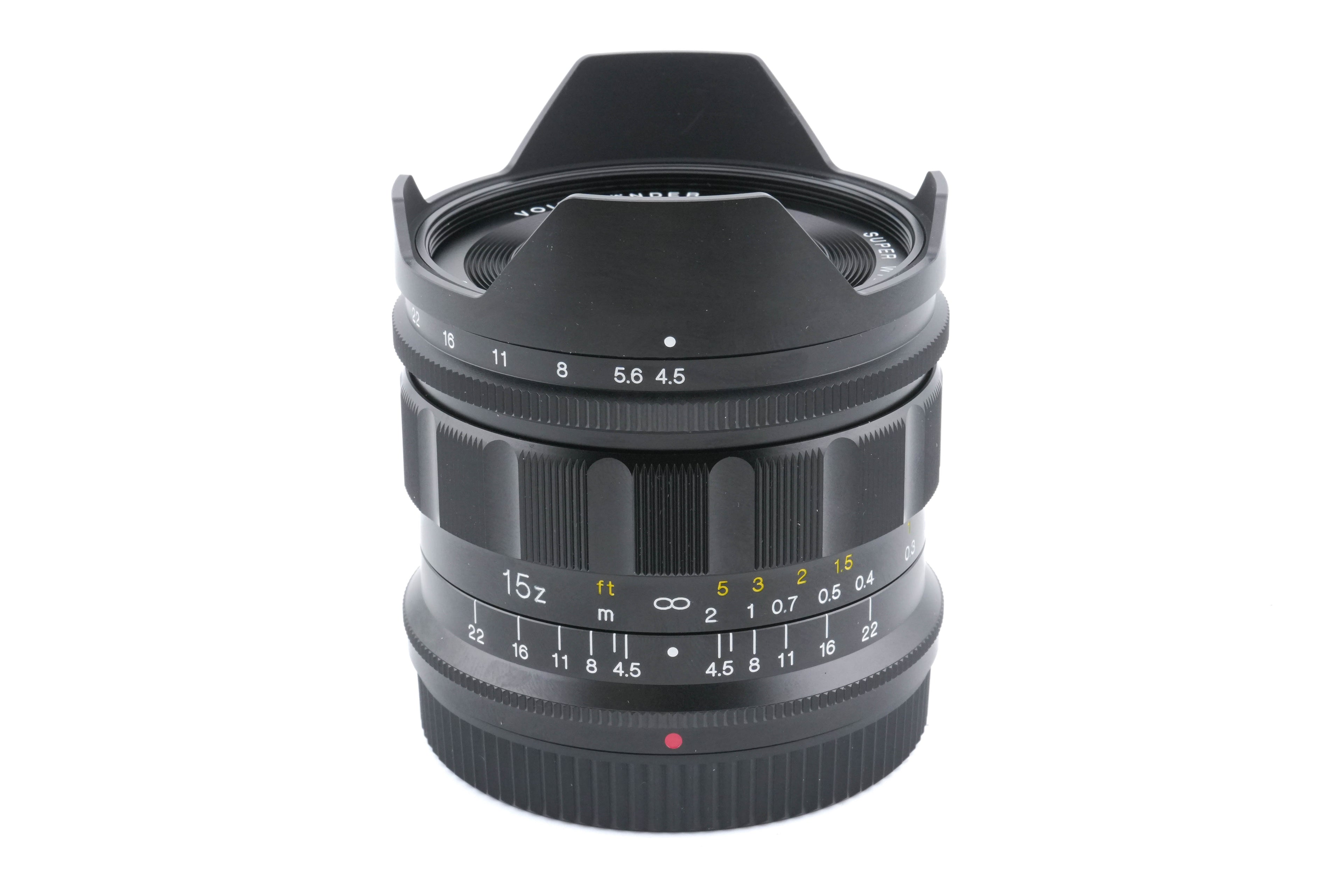 Voigtländer 15mm f4.5 Super Wide Heliar ASPH - Lens