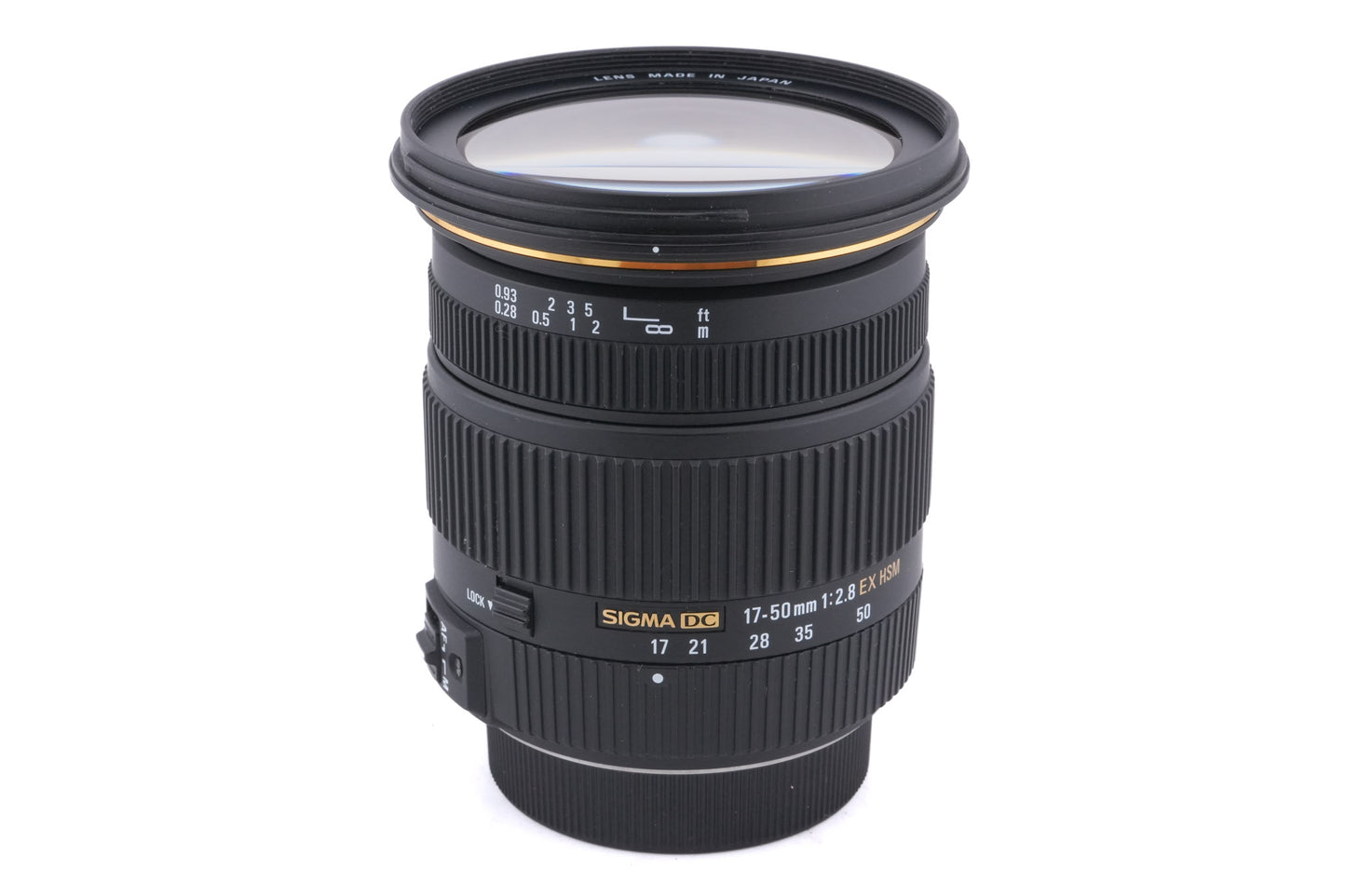 Sigma 17-50mm f2.8 EX DC HSM - Lens