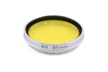 Voigtländer 37mm Push-On Yellow Filter G2 (302/37) - Accessory