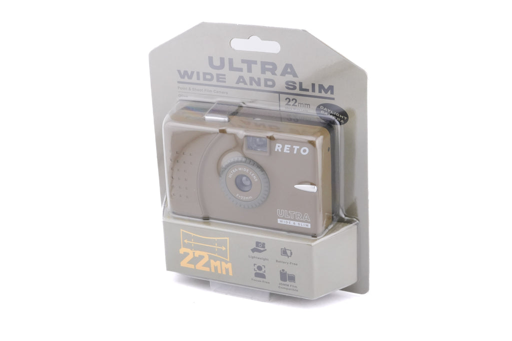 RETO Ultra Wide and Slim 35mm Film Camera