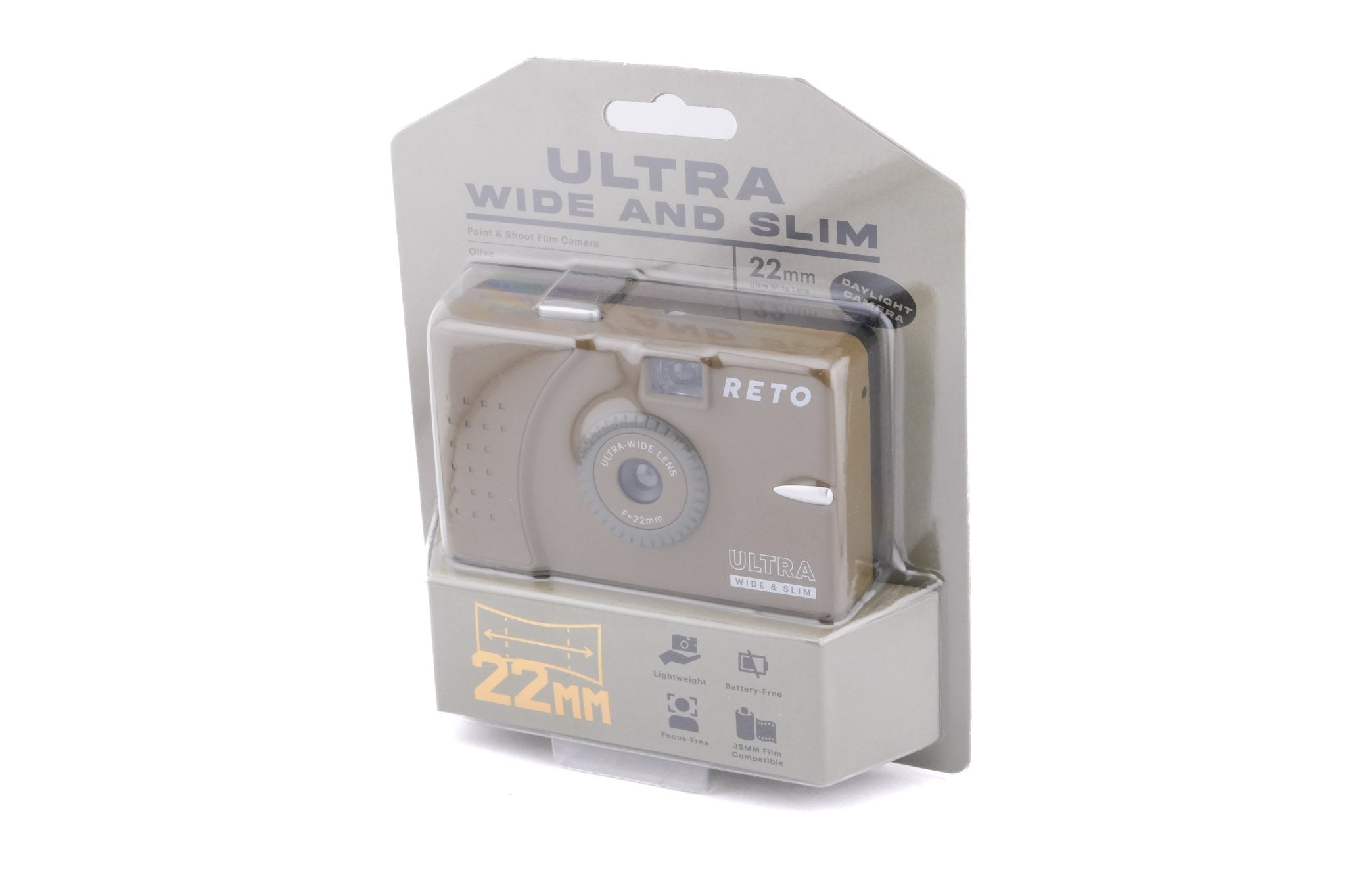 RETO Ultra Wide and Slim 35mm Film Camera