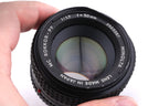 Minolta 50mm f1.7 MD Rokkor
