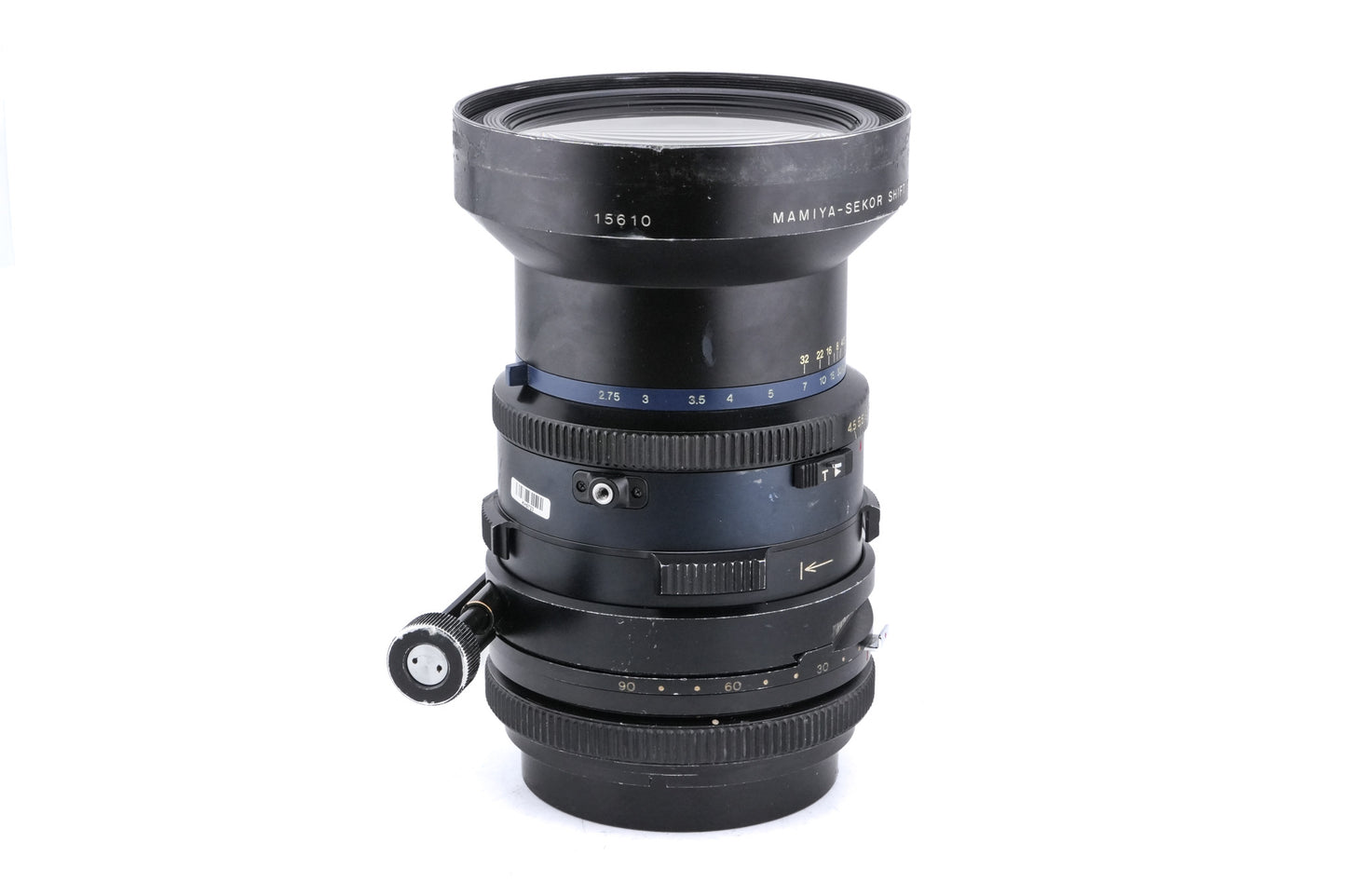 Mamiya 75mm f4.5 Sekor Shift Z W