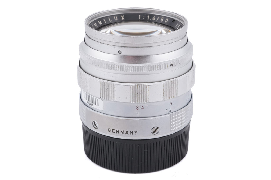 Leica 50mm f1.4 Summilux (Type I) (Silver, SOOME / 11114)