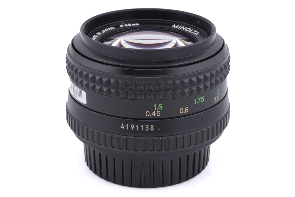 Minolta 50mm f1.4 MD Rokkor