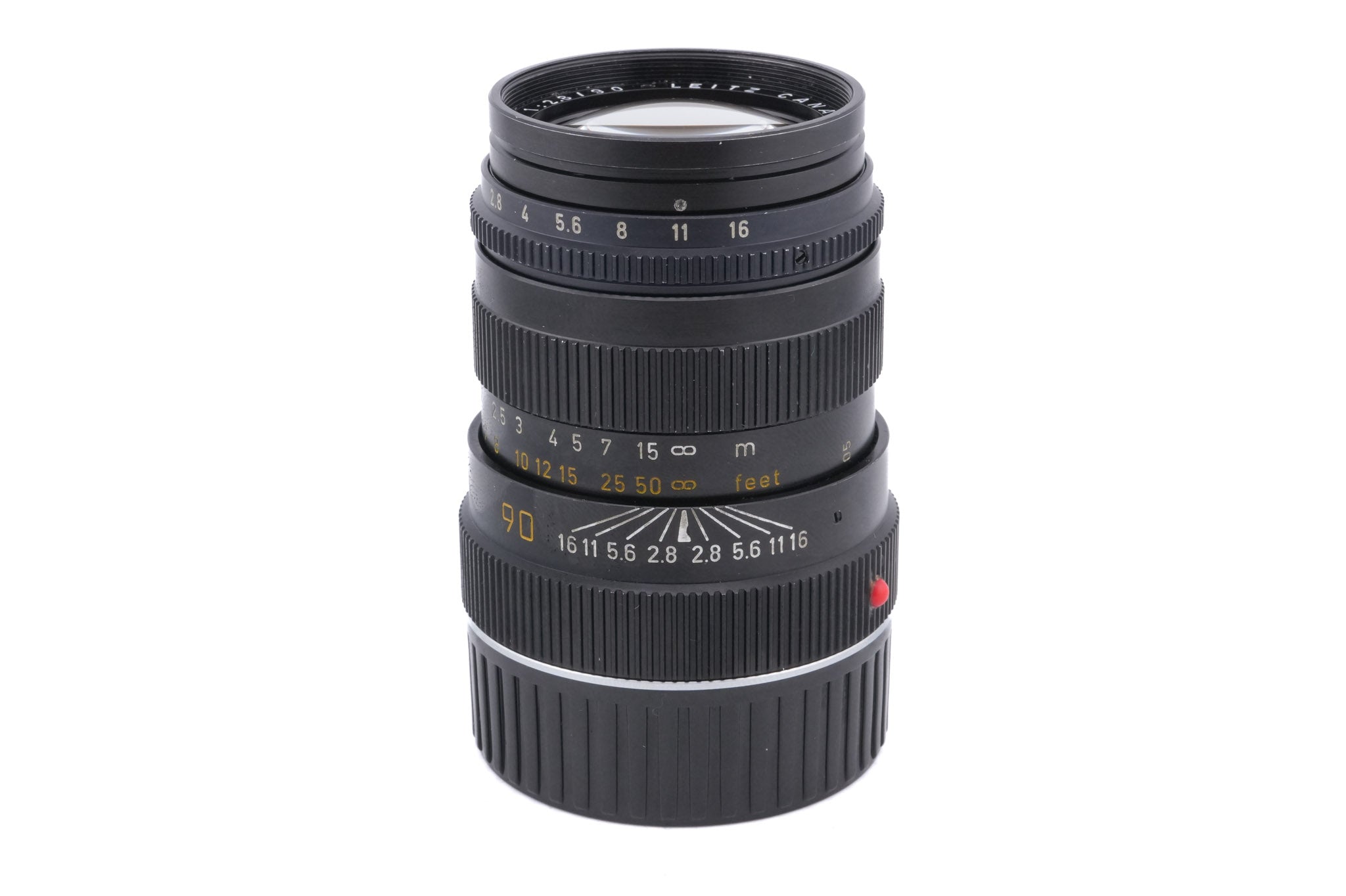Leica 90mm f2.8 Tele-Elmarit (Black, 11800) - Lens – Kamerastore