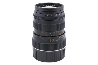 Leica 90mm f2.8 Tele-Elmarit (Black, 11800)