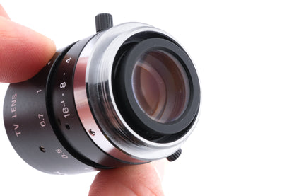 Pentax 35mm f1.6 TV Lens C3516-M