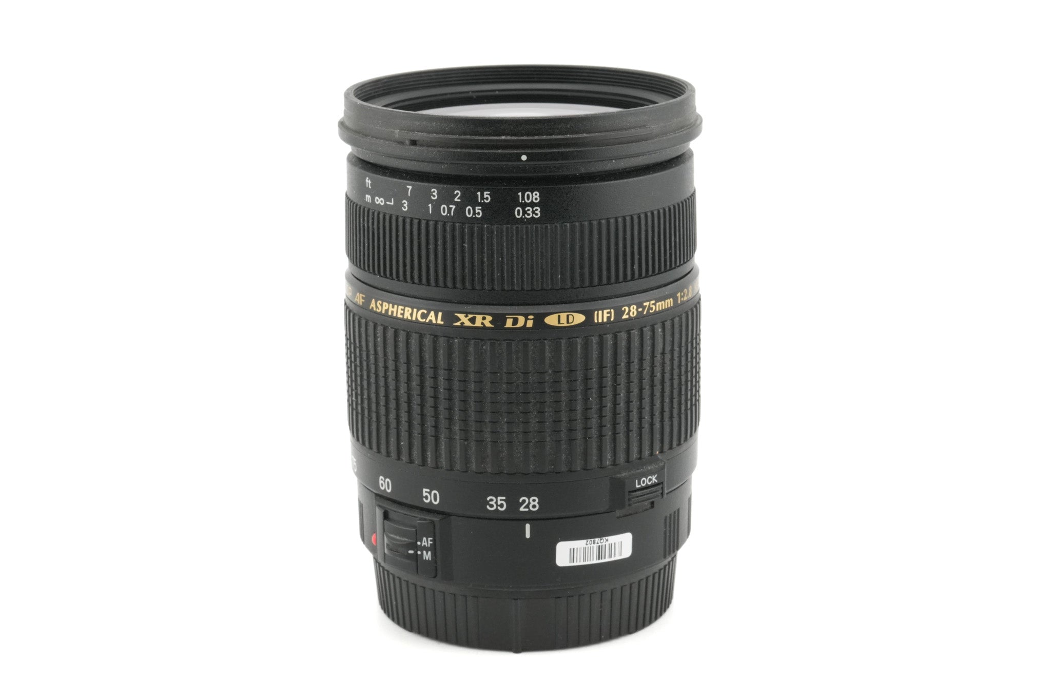 Tamron 28-75mm f2.8 AF Aspherical LD XR Di SP (IF) Macro (A09)