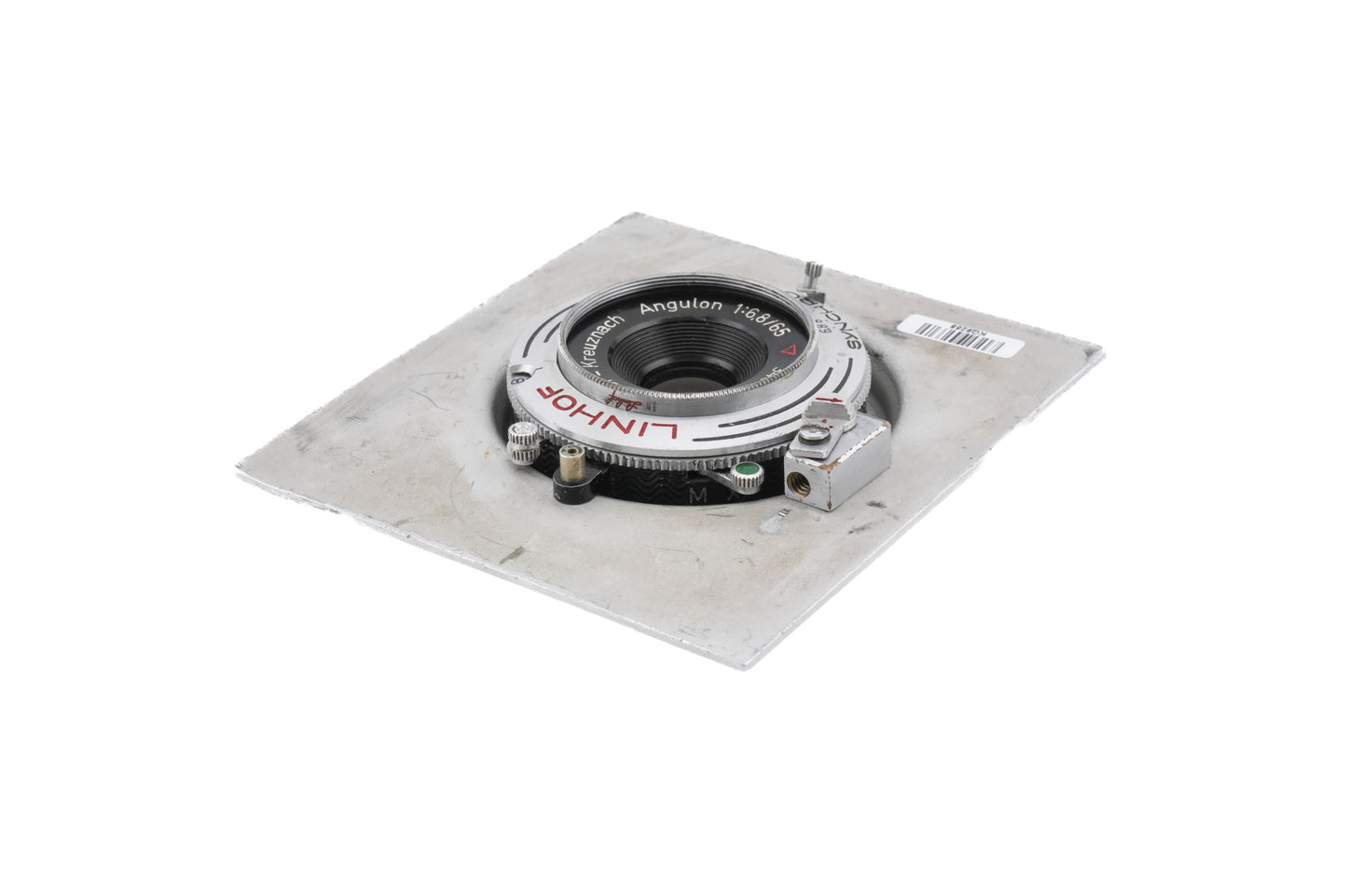 Schneider-Kreuznach 65mm f6.8 Angulon (Shutter)