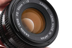 Canon 50mm f1.8 FDn