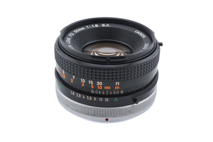 Canon 50mm f1.8 S.C.