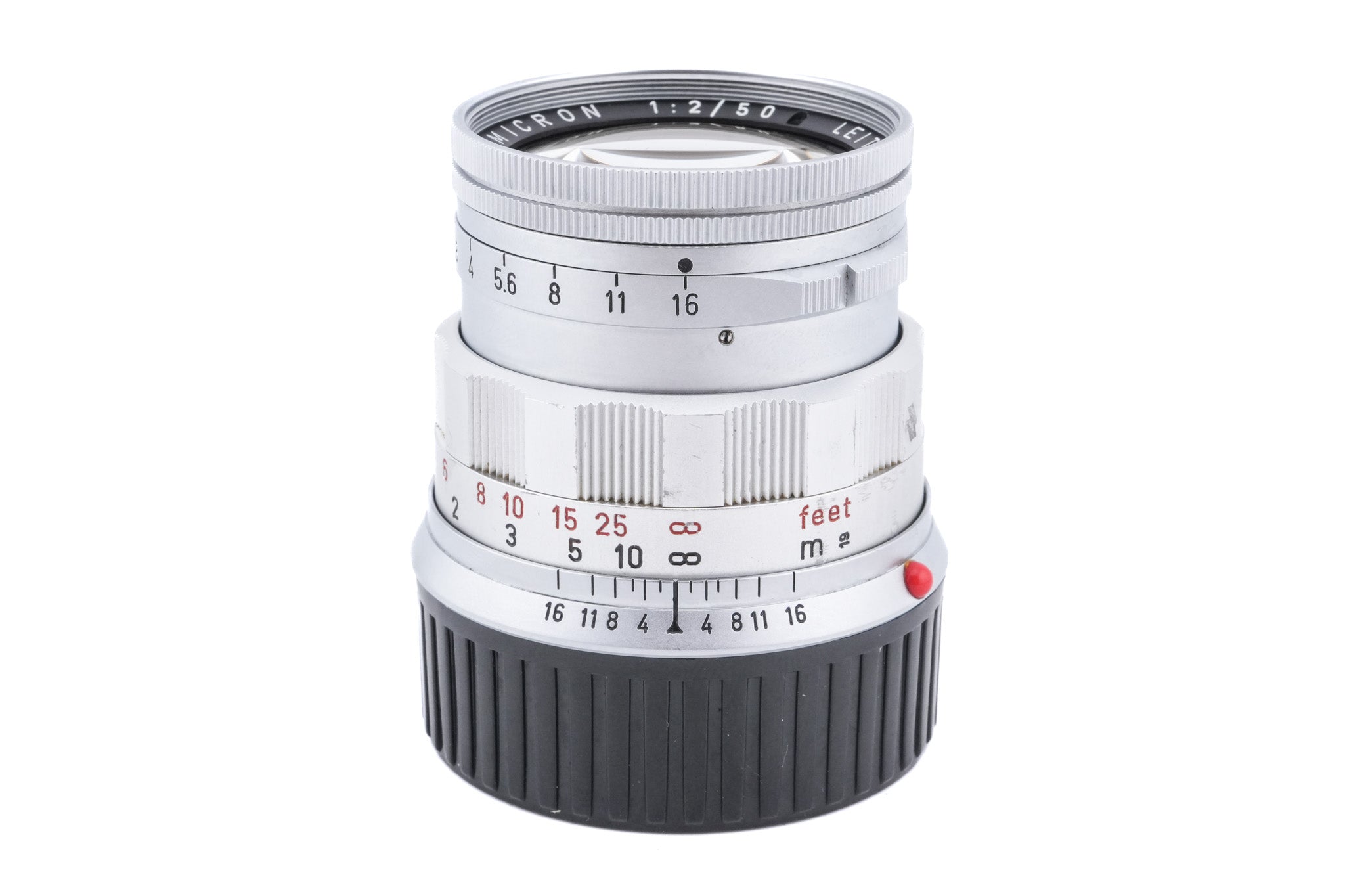 Leica 50mm f2 Summicron (Type II) (Silver, SOOIC-MS / SOSIC