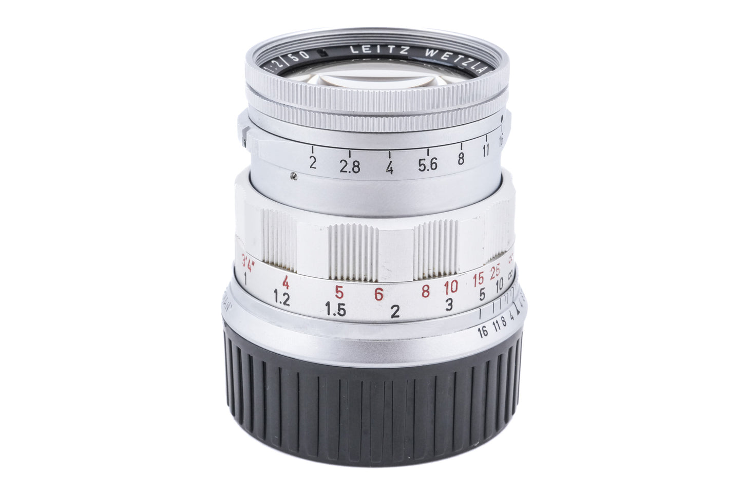 Leica 50mm f2 Summicron (Type II) (Silver, SOOIC-MS / SOSIC / 11118 / 11618 / 11818)