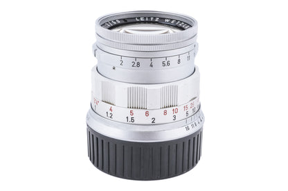 Leica 50mm f2 Summicron (Type II) (Silver, SOOIC-MS / SOSIC / 11118 / 11618 / 11818)
