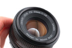 Canon 50mm f1.8 FDn