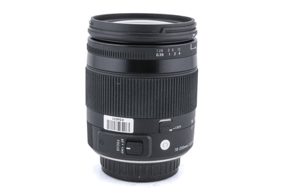 Sigma 18-200mm f3.5-6.3 DC OS HSM Contemporary (014)
