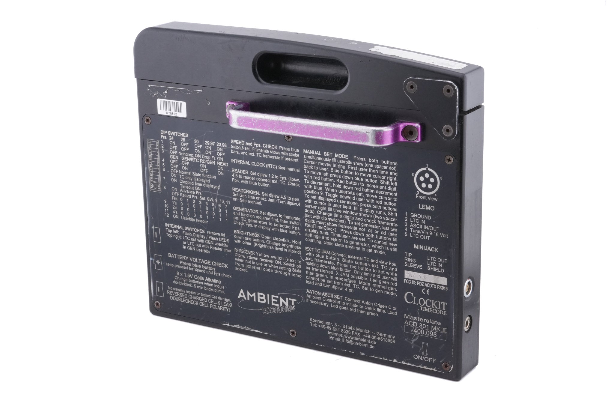 Ambient ACD301 Mk II Clockit Display