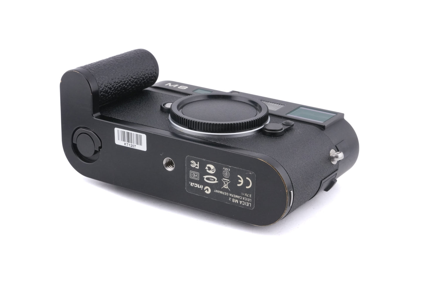 Leica M8 (Black, 10701) + M8/M9 Handgrip (14486)