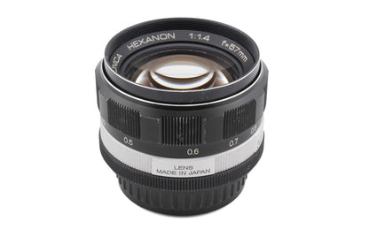 Konica 57mm f1.4 Hexanon