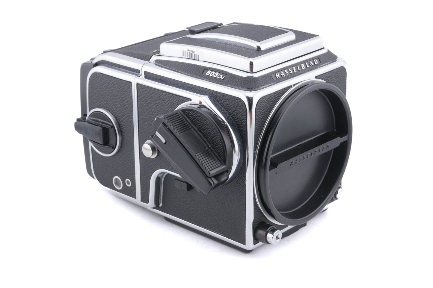 Hasselblad 503CXi (10026 / 10172) + A12N Film Magazine + Waist Level Finder (New / Chrome, 42315) + Acute Matte Focusing Screen (42165)