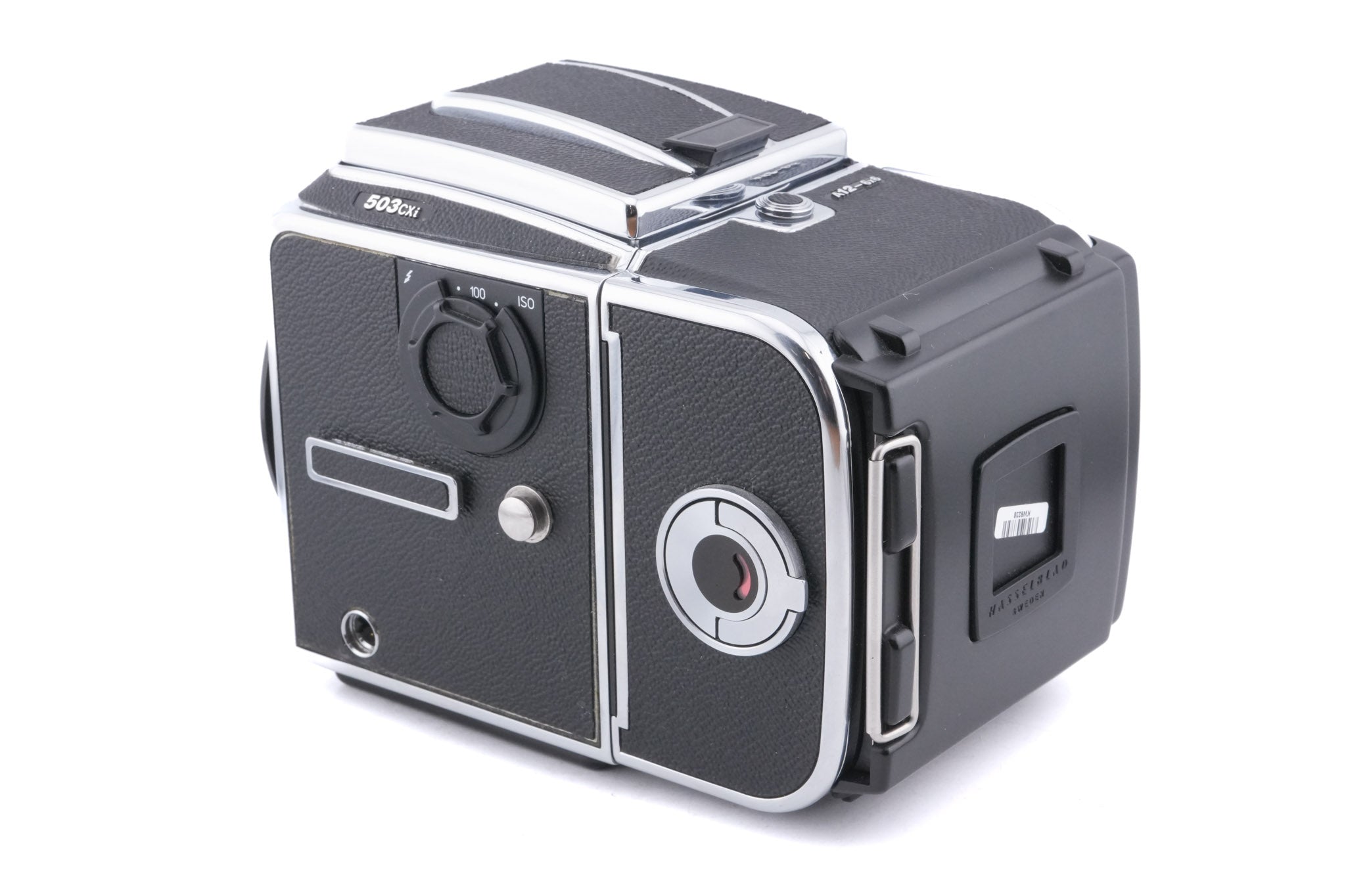 Hasselblad 503CXi (Silver, 10026) + A12N Film Magazine + Waist Level Finder (New / Chrome, 42315) + Acute Matte Focusing Screen (42165)