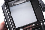 Hasselblad 503CXi (Silver, 10026) + A12N Film Magazine + Waist Level Finder (New / Chrome, 42315) + Acute Matte Focusing Screen (42165)