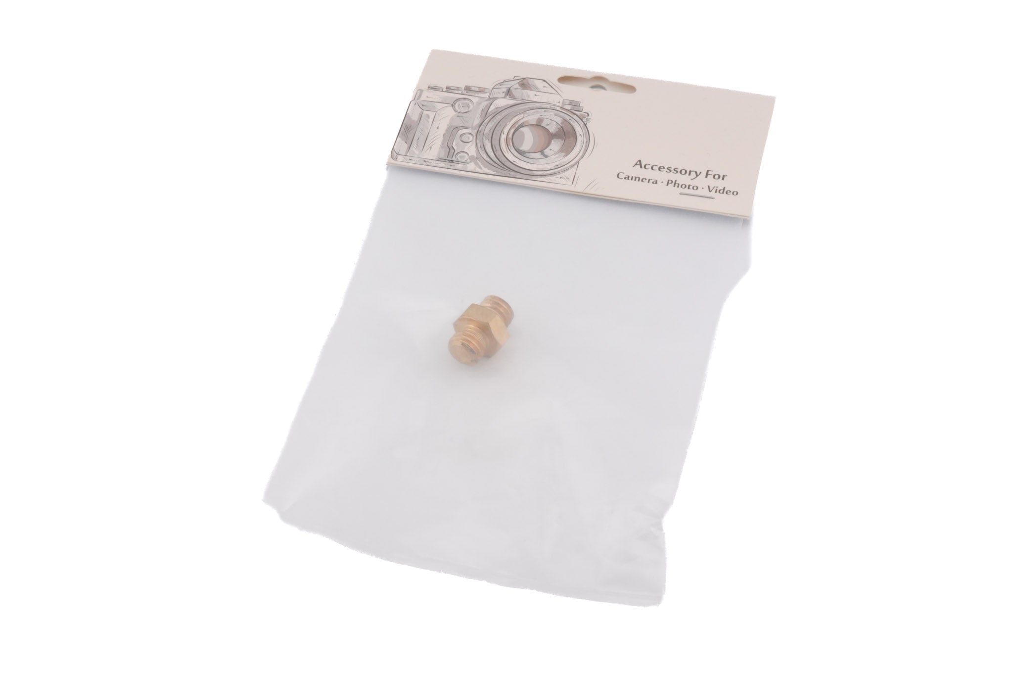 StudioKing 3/8" - 3/8" MC-1060A Male Spigot Adapter
