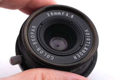 Voigtländer 28mm f3.5 Color-Skopar