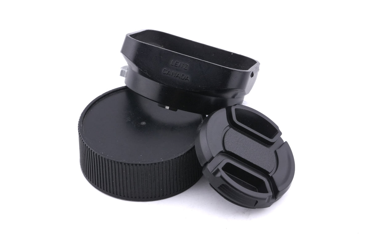 Leica 35mm f2 Summicron-M (Type IV) (Black, 11310) + Lens Hood M2/35 (12524)