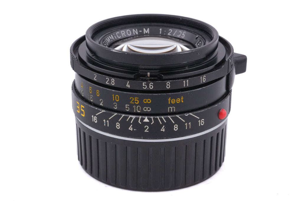 Leica 35mm f2 Summicron-M (Type IV) (Black, 11310)