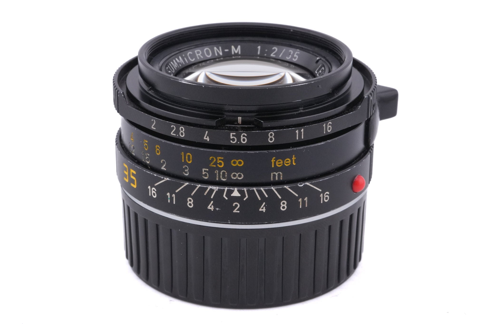 Leica 35mm f2 Summicron-M (Type IV) (Black, 11310)