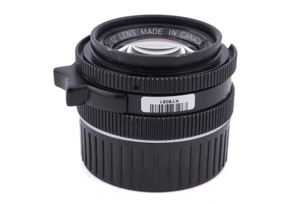 Leica 35mm f2 Summicron-M (Type IV) (Black, 11310)