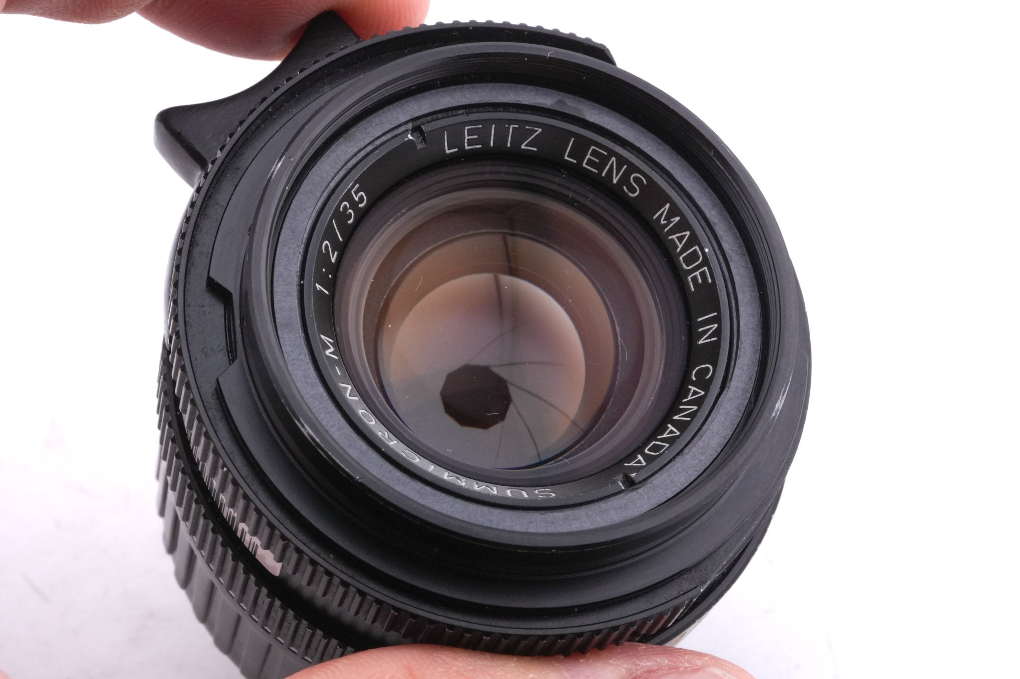 Leica 35mm f2 Summicron-M (Type IV) (Black, 11310)