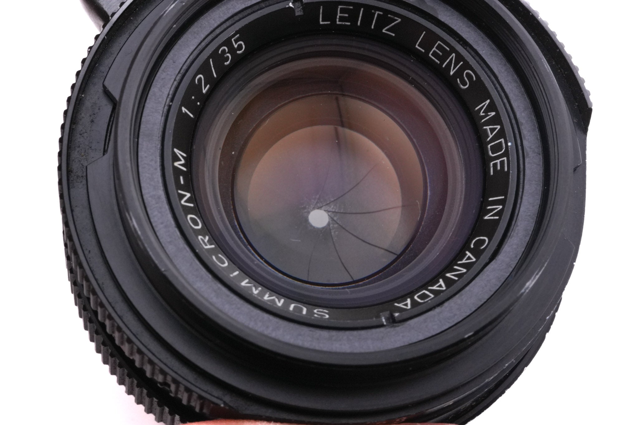 Leica 35mm f2 Summicron-M (Type IV) (Black, 11310)