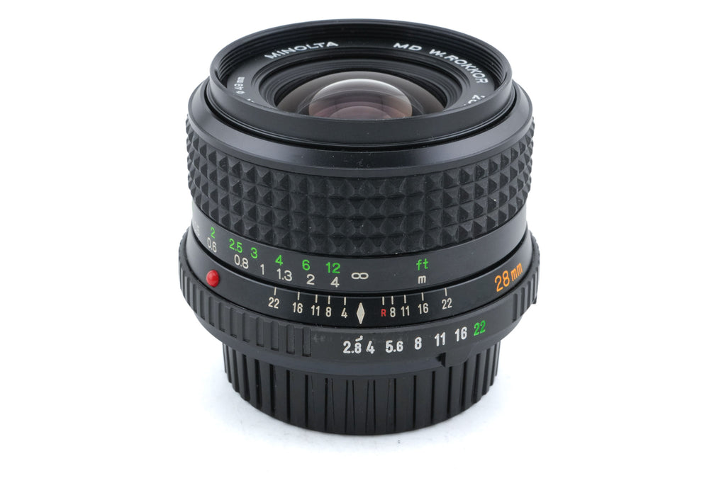 Minolta 28mm f2.8 MD W.Rokkor