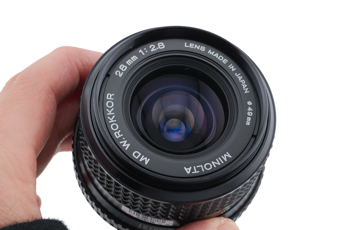 Minolta 28mm f2.8 MD W.Rokkor