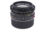Leica 35mm f2 Summicron-M (Type IV) (Black, 11310) + Lens Hood M2/35 (12524)