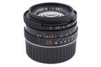 Leica 35mm f2 Summicron-M (Type IV) (Black, 11310) + Lens Hood M2/35 (12524)