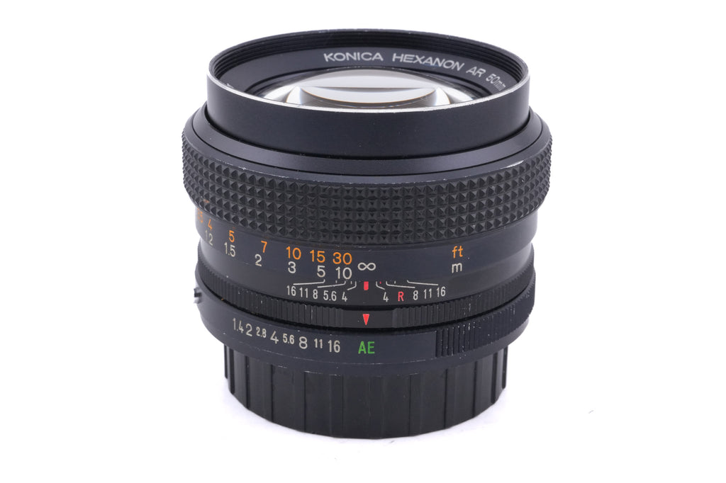 Konica 50mm f1.4 Hexanon AR