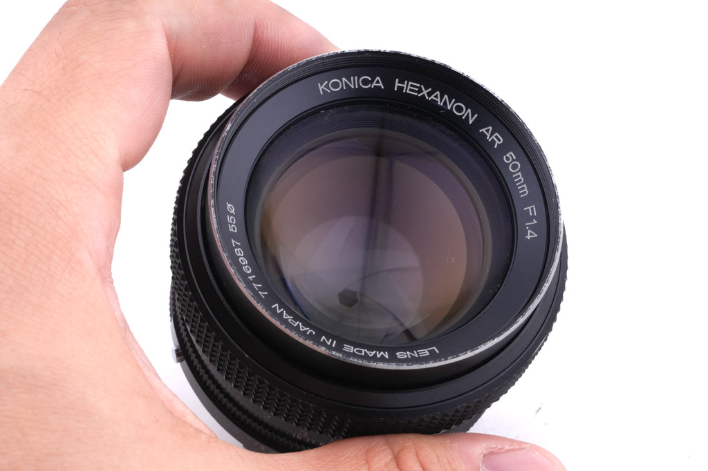 Konica 50mm f1.4 Hexanon AR